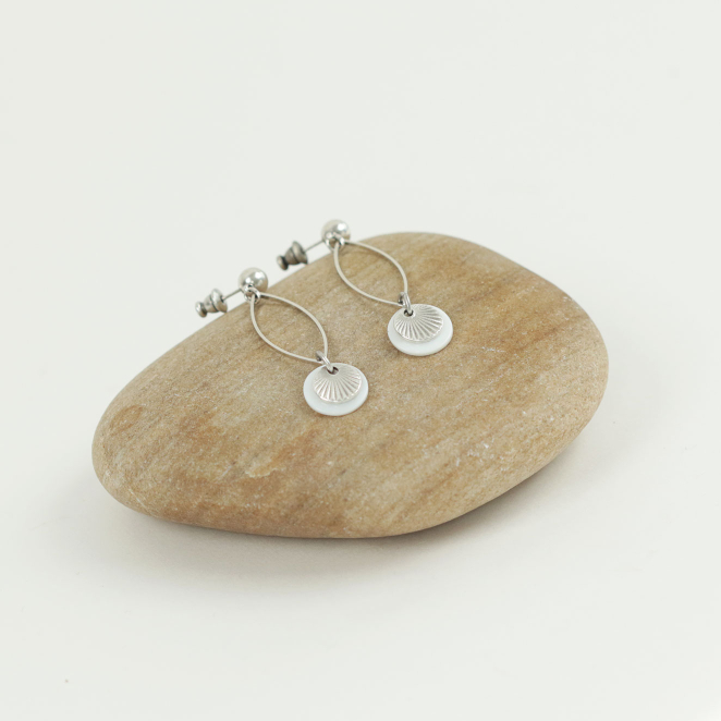 BOUCLES D'OREILLES FEMME  OSTREA
