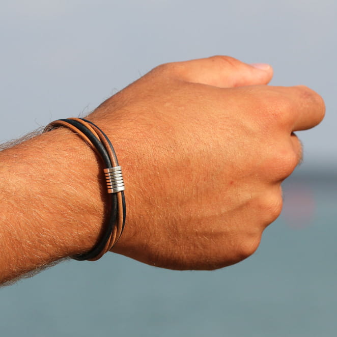 BRACELET HOMME CUIR HENRI