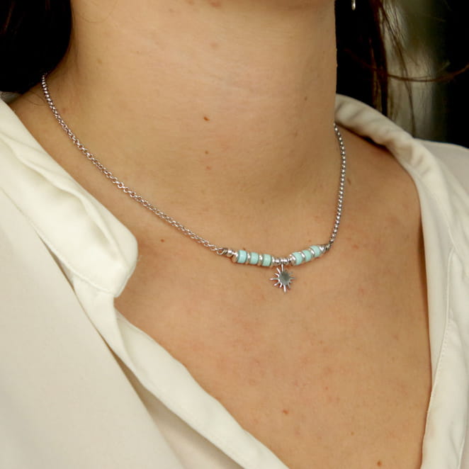 COLLIER FEMME CHAINEHELIUM