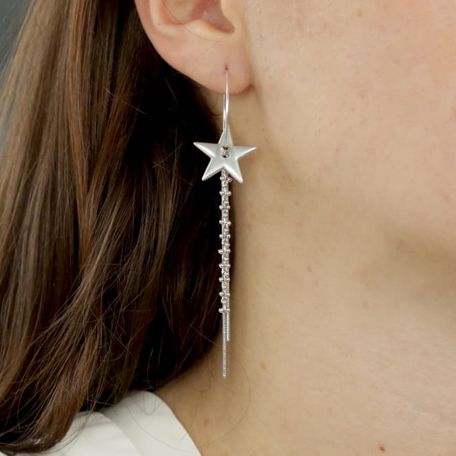 BOUCLES D'OREILLES créoles METEORE