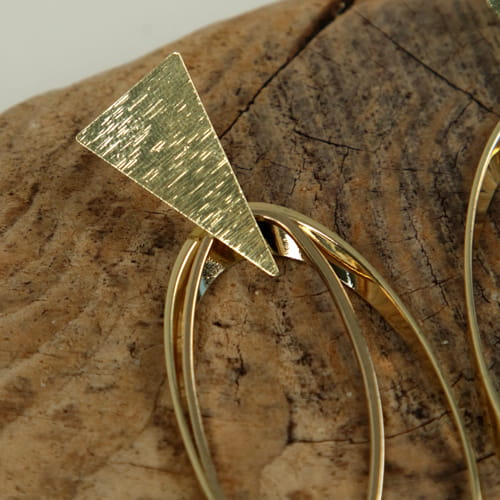 BOUCLES D'OREILLES PENDANTES KIZ