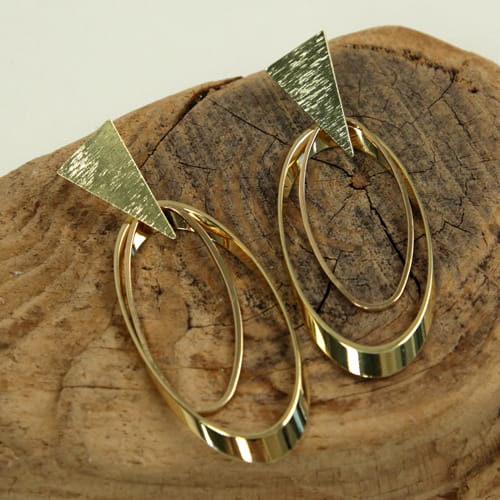 BOUCLES D'OREILLES PENDANTES KIZ