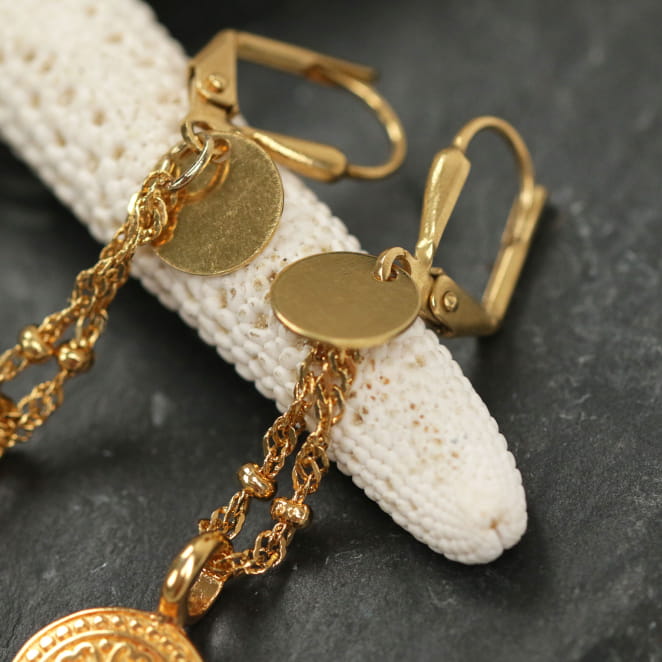 BOUCLES D'OREILLES FEMME DORINE