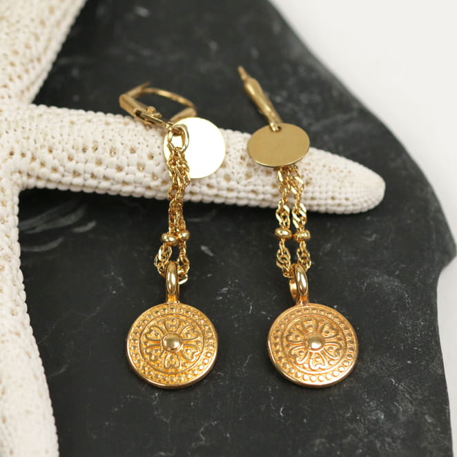 BOUCLES D'OREILLES FEMME DORINE