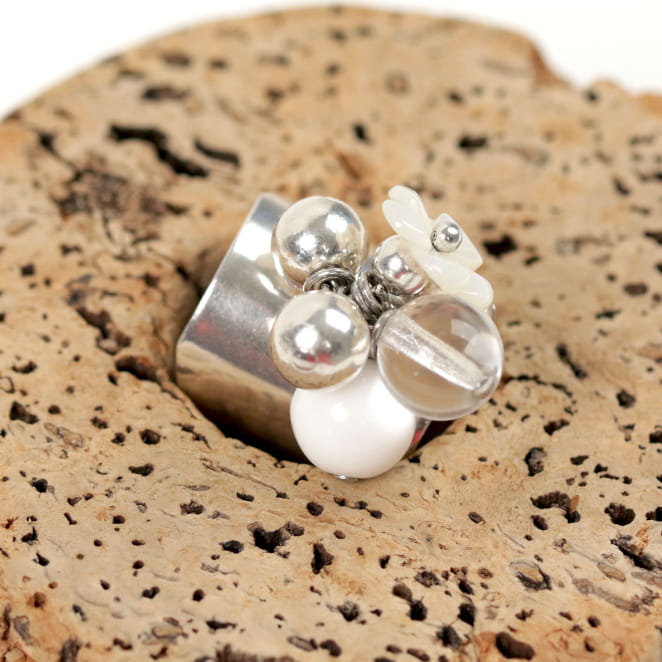 BAGUE RÉGLABLE FEMME MONOI