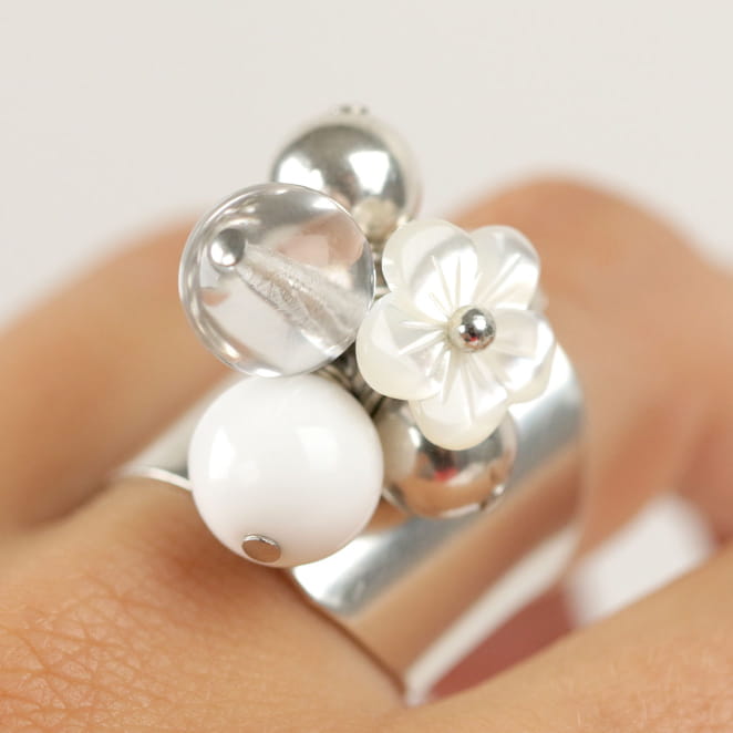 BAGUE RÉGLABLE FEMME MONOI