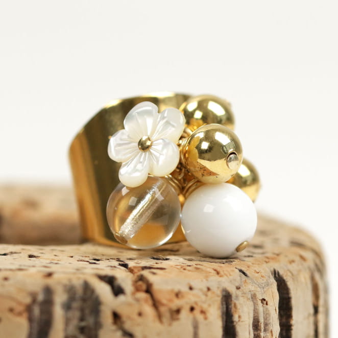 BAGUE RÉGLABLE FEMME MONOI