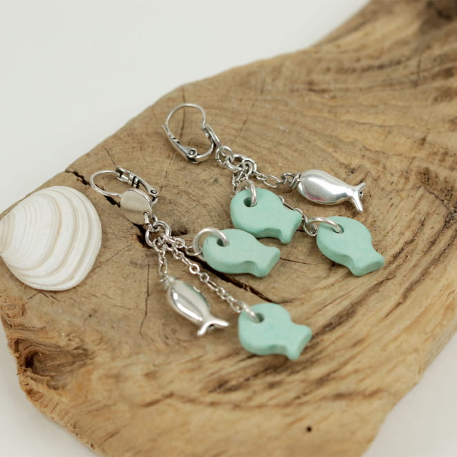 BOUCLES D'OREILLES FEMME SANDRE