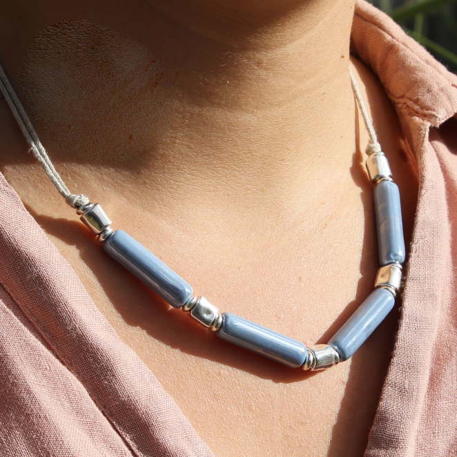 COLLIER PERLE FEMMEURANUS