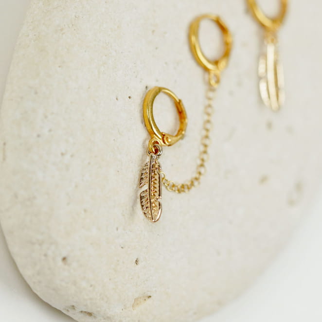 BOUCLES D'OREILLES créoles ROCKY