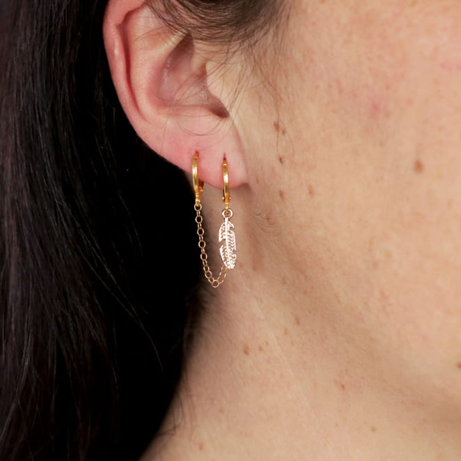 BOUCLES D'OREILLES créoles ROCKY