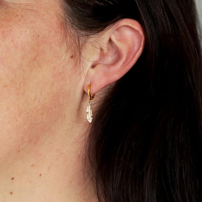 BOUCLES D'OREILLES créoles ROCKY