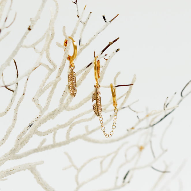 BOUCLES D'OREILLES créoles ROCKY