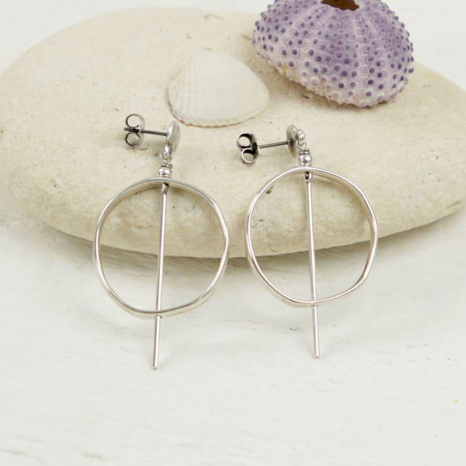 BOUCLES D'OREILLES PENDANTES MODERNE