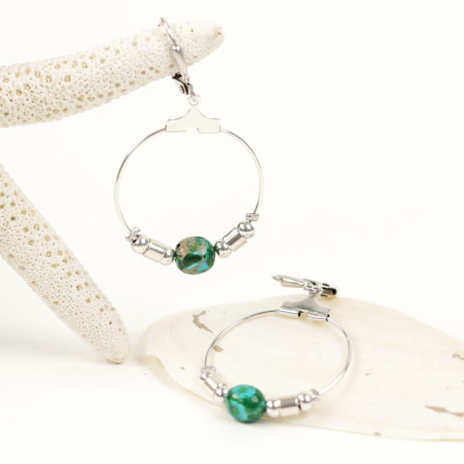 BOUCLES D'OREILLES femme CUBA