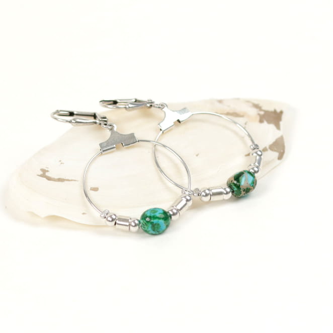 BOUCLES D'OREILLES femme CUBA