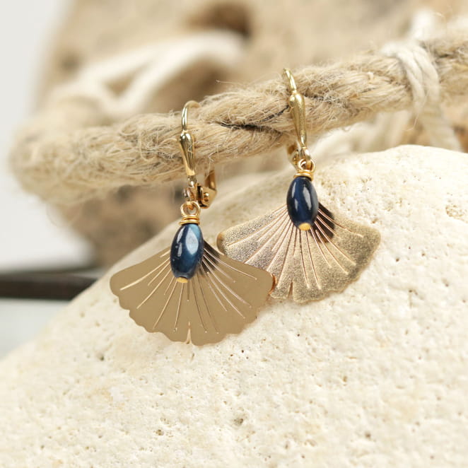 BOUCLES D'OREILLES FEMME PLANTE