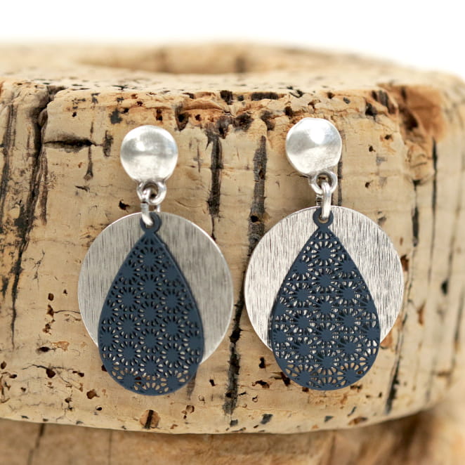 BOUCLES D'OREILLES FEMME  LARME