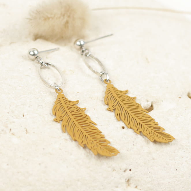 BOUCLES D'OREILLES PENDANTES NANDOU