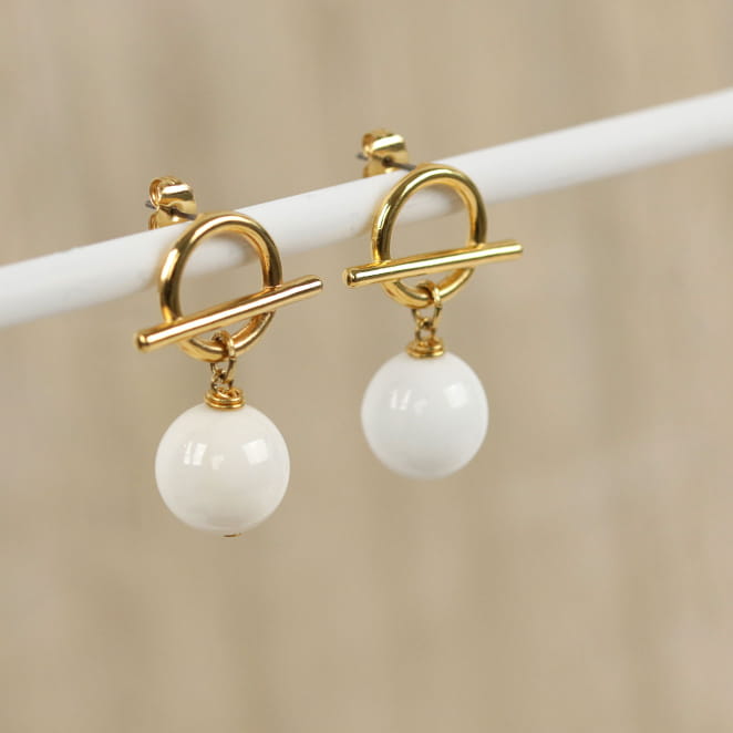 BOUCLES D'OREILLES PERLESAIDA