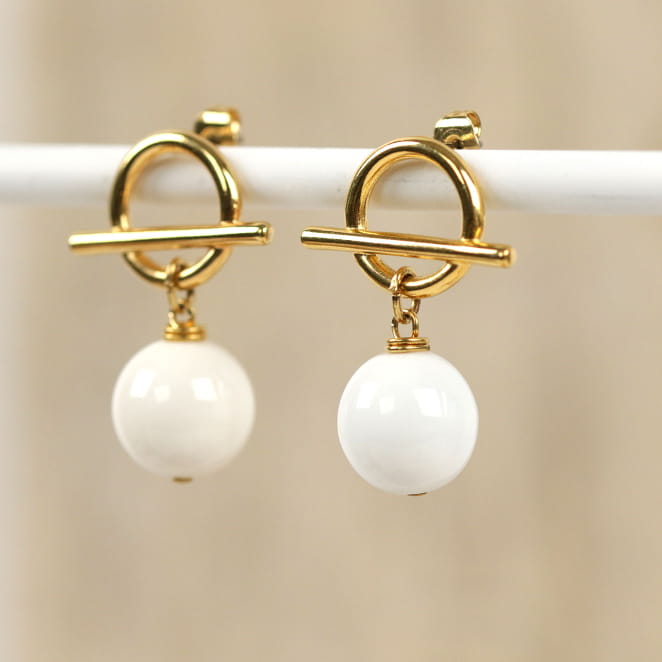 BOUCLES D'OREILLES PERLESAIDA