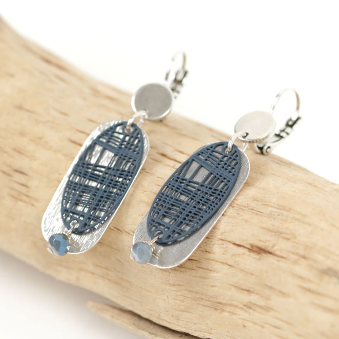 BOUCLES D'OREILLES FEMME FILET