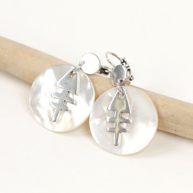 BOUCLES D'OREILLES FEMMEMERLU