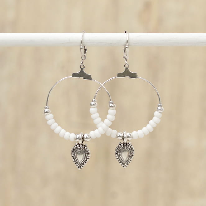 BOUCLES D'OREILLES femme LAURA