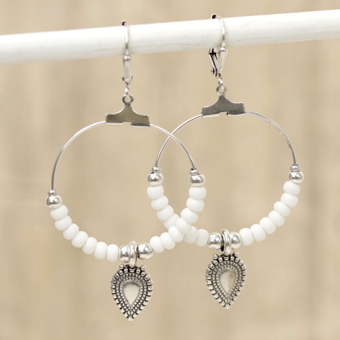 BOUCLES D'OREILLES femme LAURA