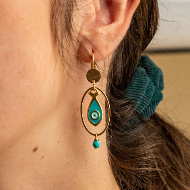 BOUCLES D'OREILLES FEMME OIA