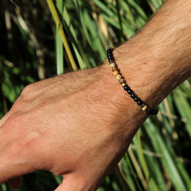 BRACELET HOMME PERLE LIVIO