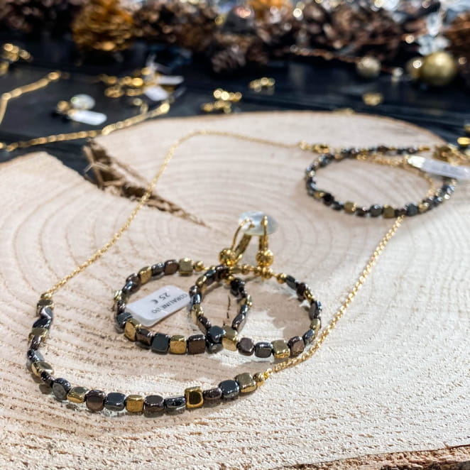 COLLIER FEMME CHAINE CORALINE