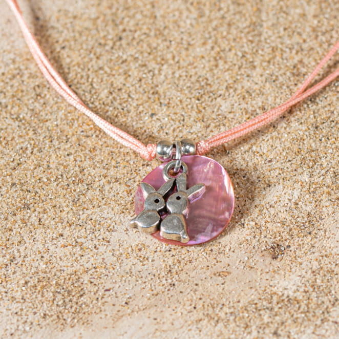 COLLIER ENFANT CORDON FLUFFY