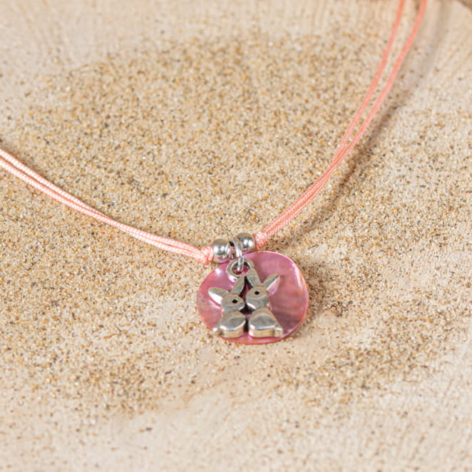 COLLIER ENFANT CORDON FLUFFY