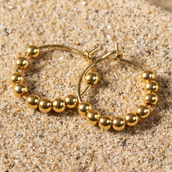 BOUCLES D'OREILLES créoles CASSIOPEE