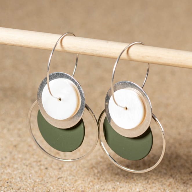 BOUCLES D'OREILLES créoles MIRE