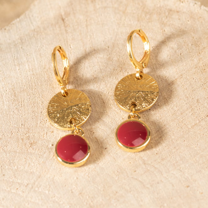 BOUCLES D'OREILLES FEMME PLANCTON