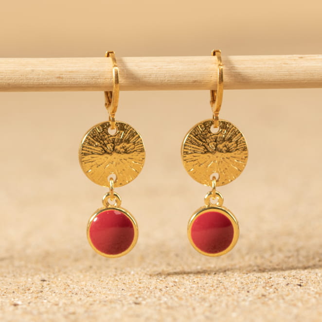 BOUCLES D'OREILLES FEMME PLANCTON