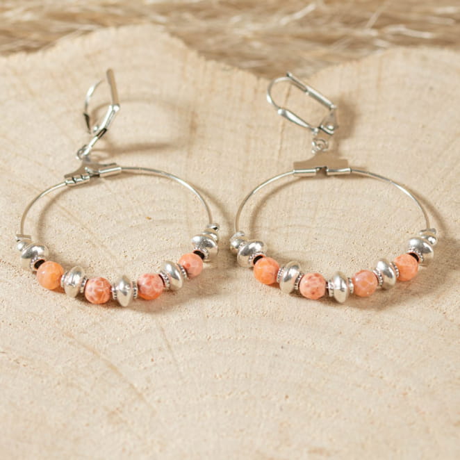 BOUCLES D'OREILLES  femme TRIBU