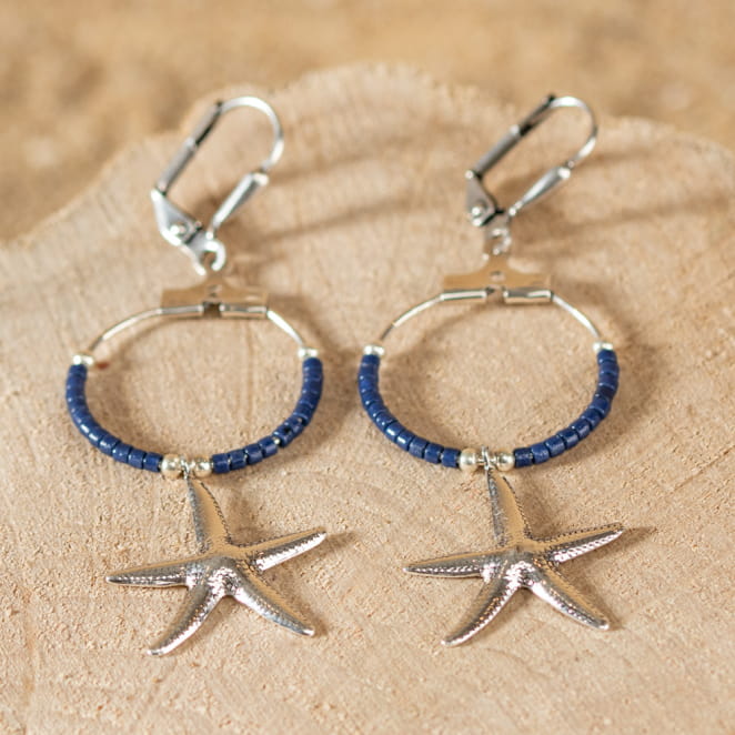 BOUCLES D'OREILLES FEMME STELLA