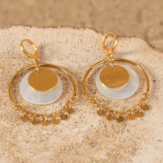 BOUCLES D'OREILLES femmeTZIGANE