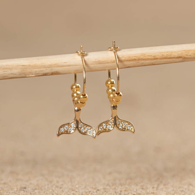 BOUCLES D'OREILLES  créoles WALLY