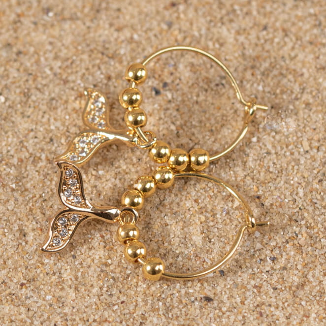 BOUCLES D'OREILLES  créoles WALLY