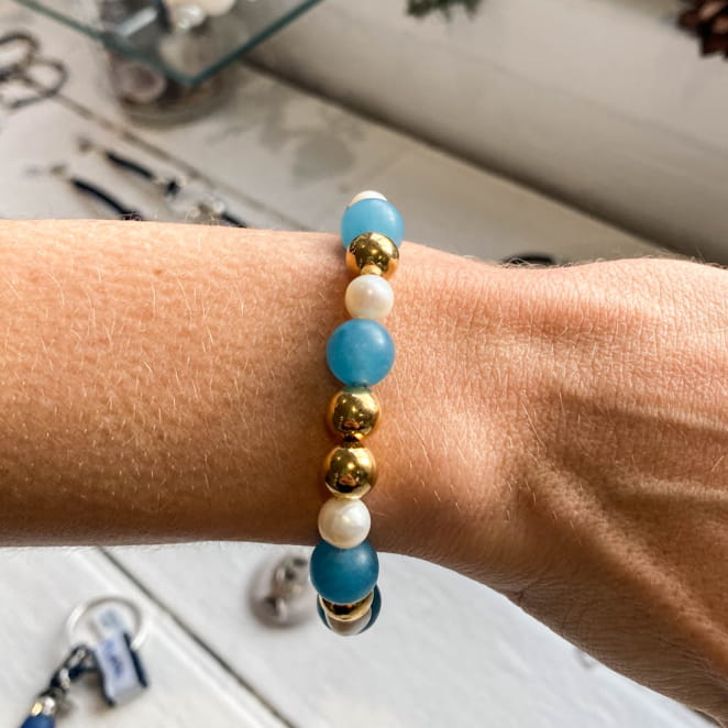 BRACELET perle femme CLAUDIA