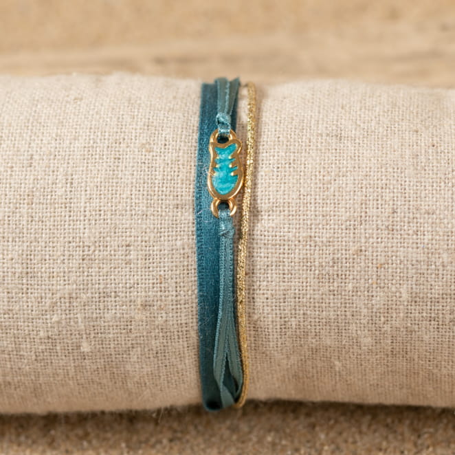 BRACELET TISSU FEMME SARDINE