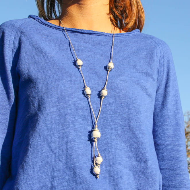 SAUTOIR FEMME PERLE VILLAGE