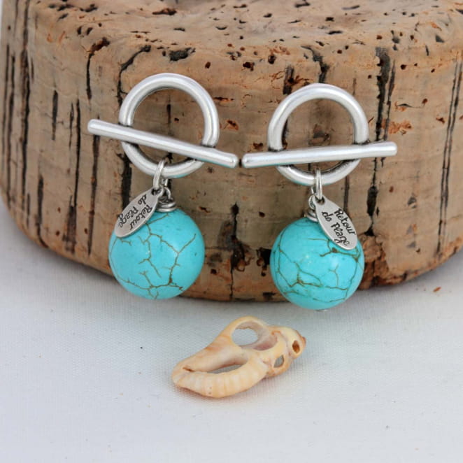 BOUCLES D'OREILLES PERLESAIDA