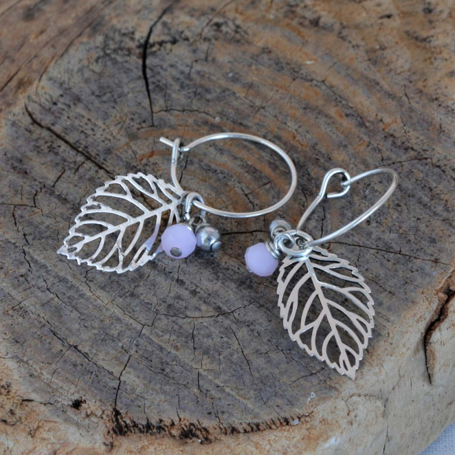 BOUCLES D'OREILLES ENFANT  NATURE