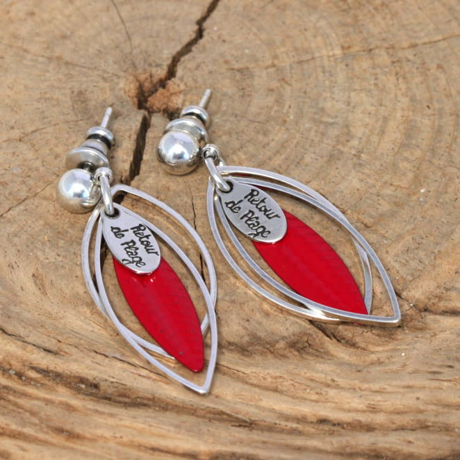 BOUCLES D'OREILLES FAUVETTE