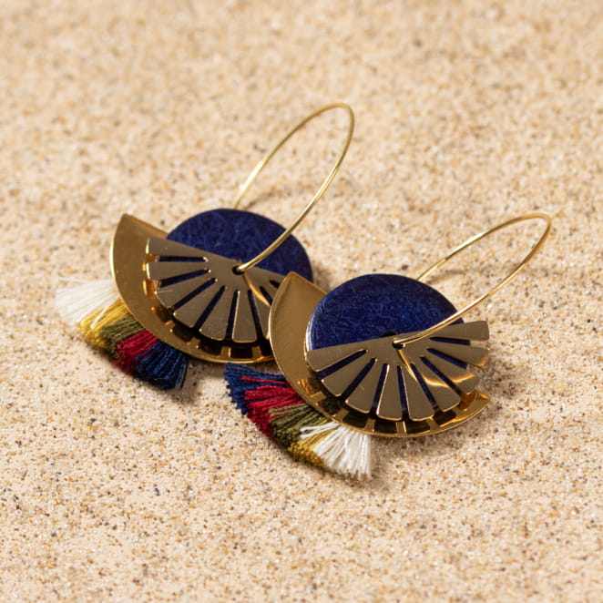 BOUCLES D'OREILLES créoles CLEOPATRE